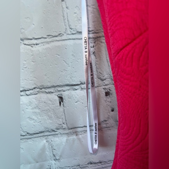 Chetta Bee Sunhee dark pink sleeveless dress size 8 - Picture 7 of 12